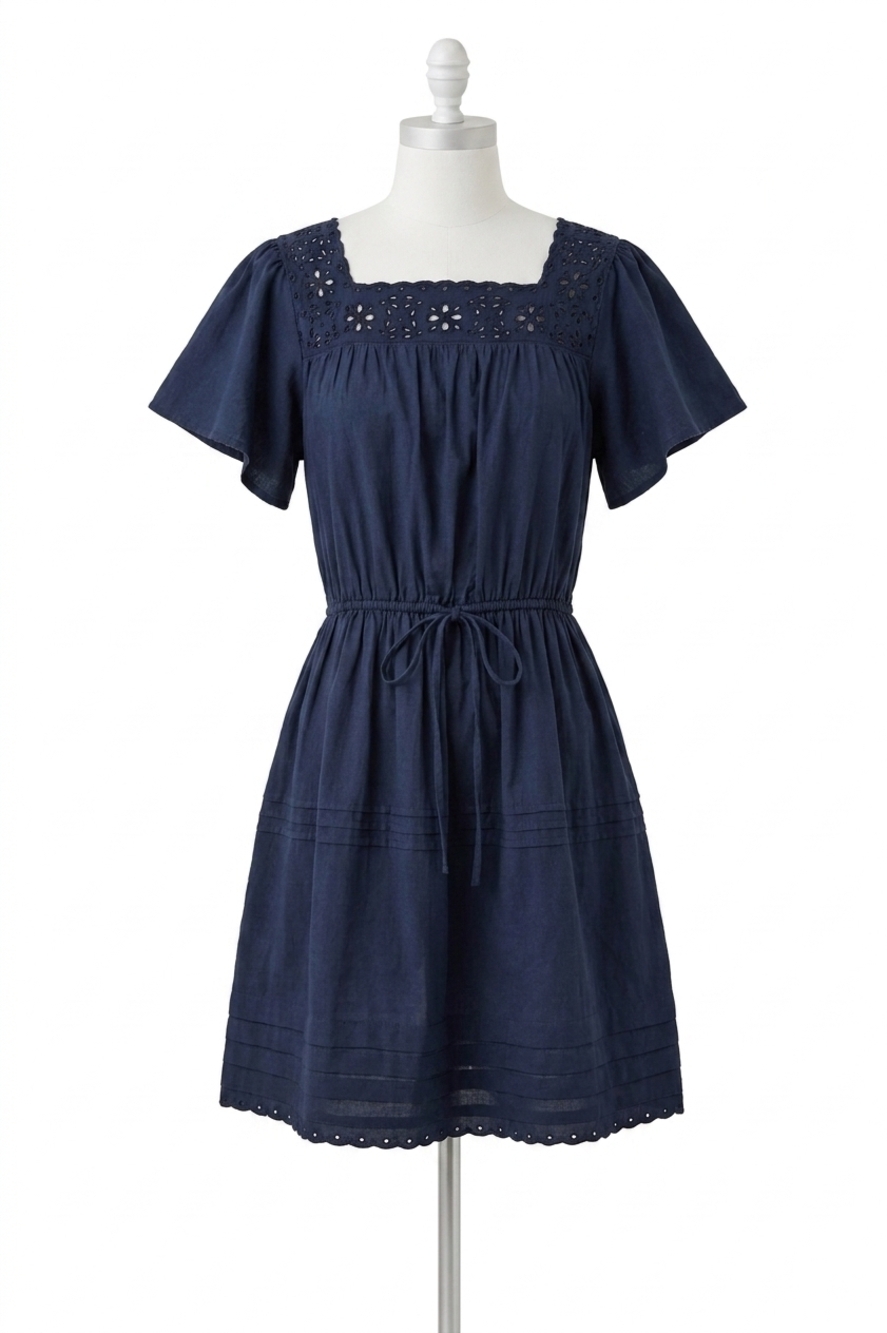 NEW RAILS gale dress in navy